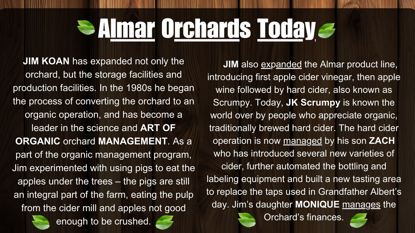 Almar Orchards Today