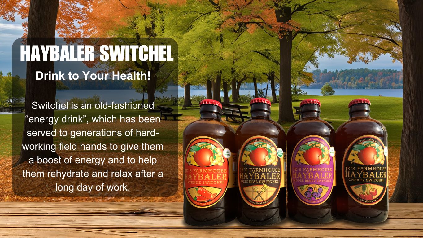 Haybaler Switchel Drink to Your Health