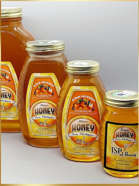 Almar Orchards Raw Apple Blossom Honey