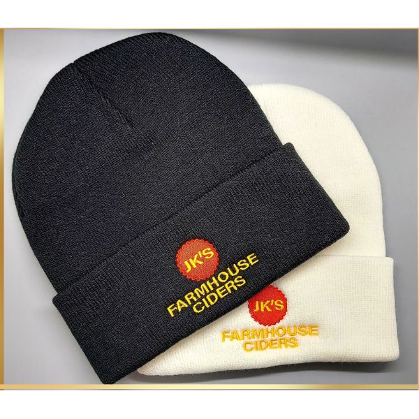 JK'S FARMHOUSE CIDERS COZY BEANIE HAT